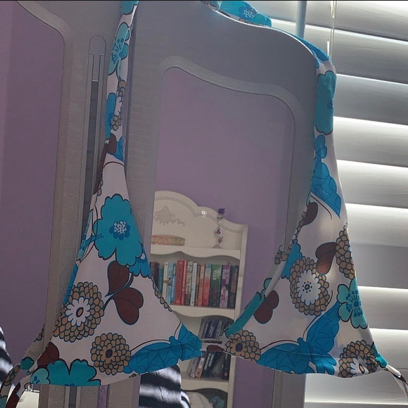 This is a 90s/Y2K Bikini Top I made :) - Picture 1 of 4